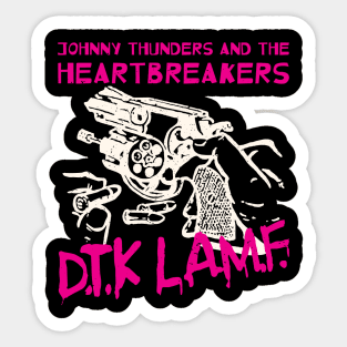 Johnny Thunders and The Heartbreakers band Sticker